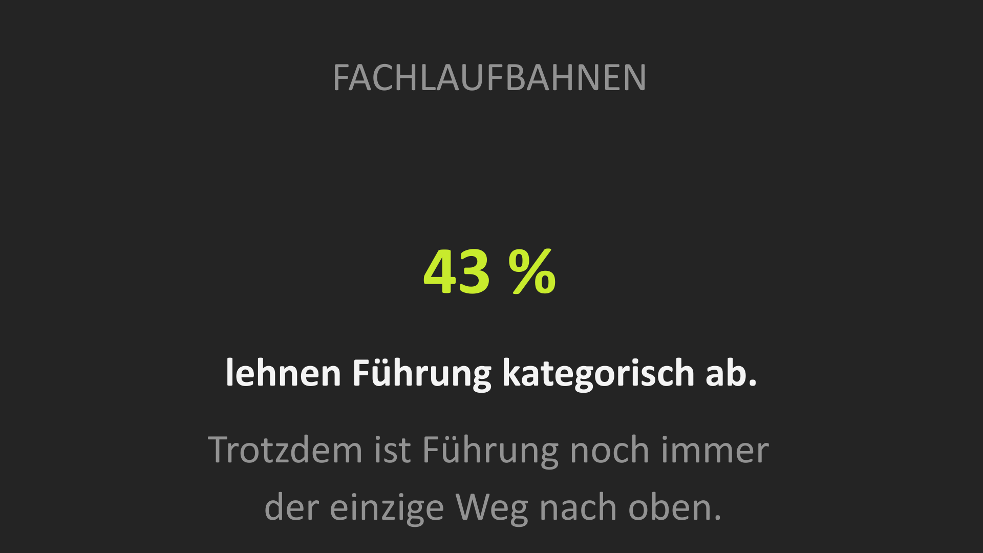 Warum Fachlaufbahnen kein Trostpflaster sind, sondern eine Bindungsstrategie.