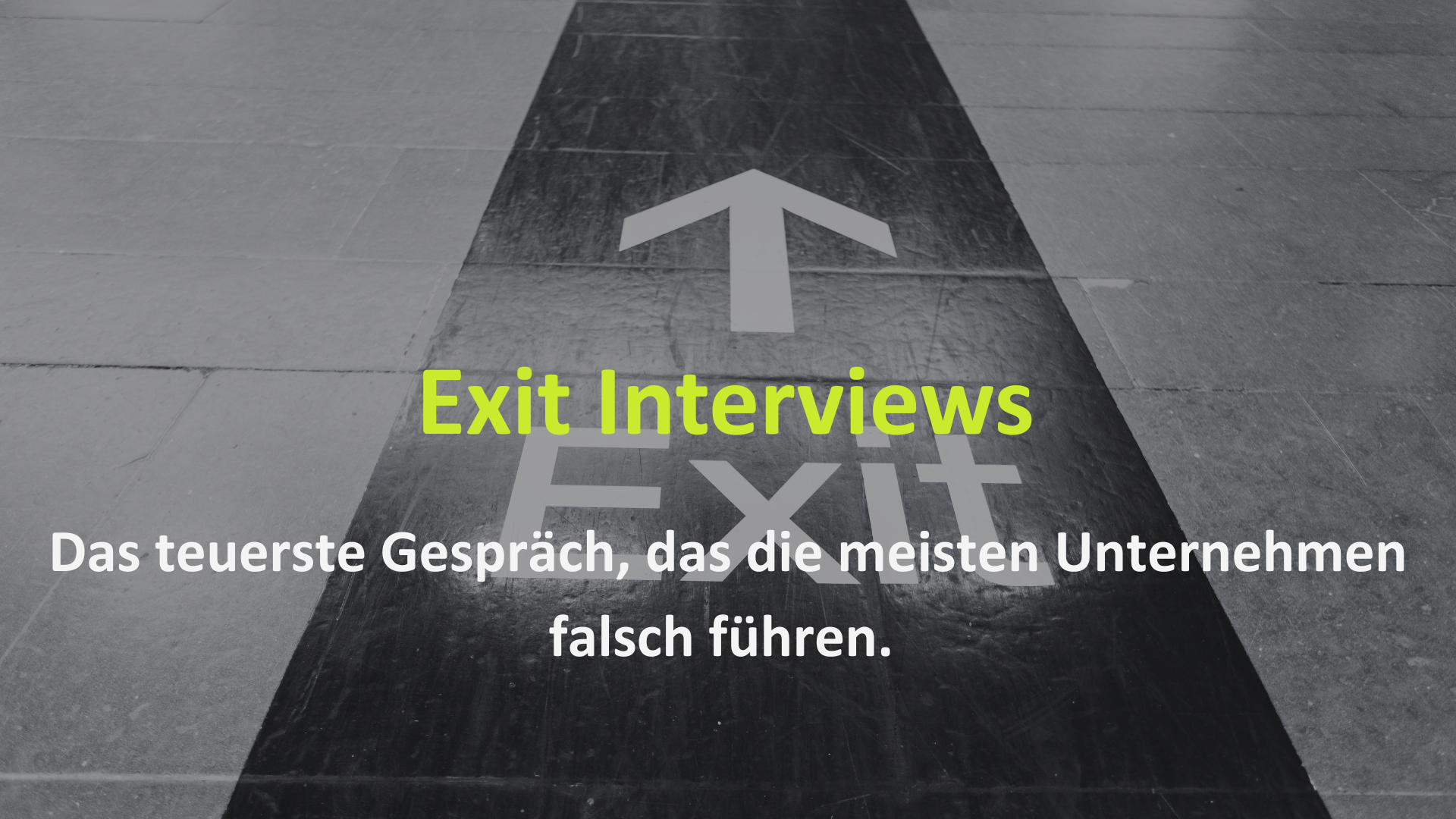 Exit Interviews: Das teuerste Gespräch, das die meisten Unternehmen falsch führen